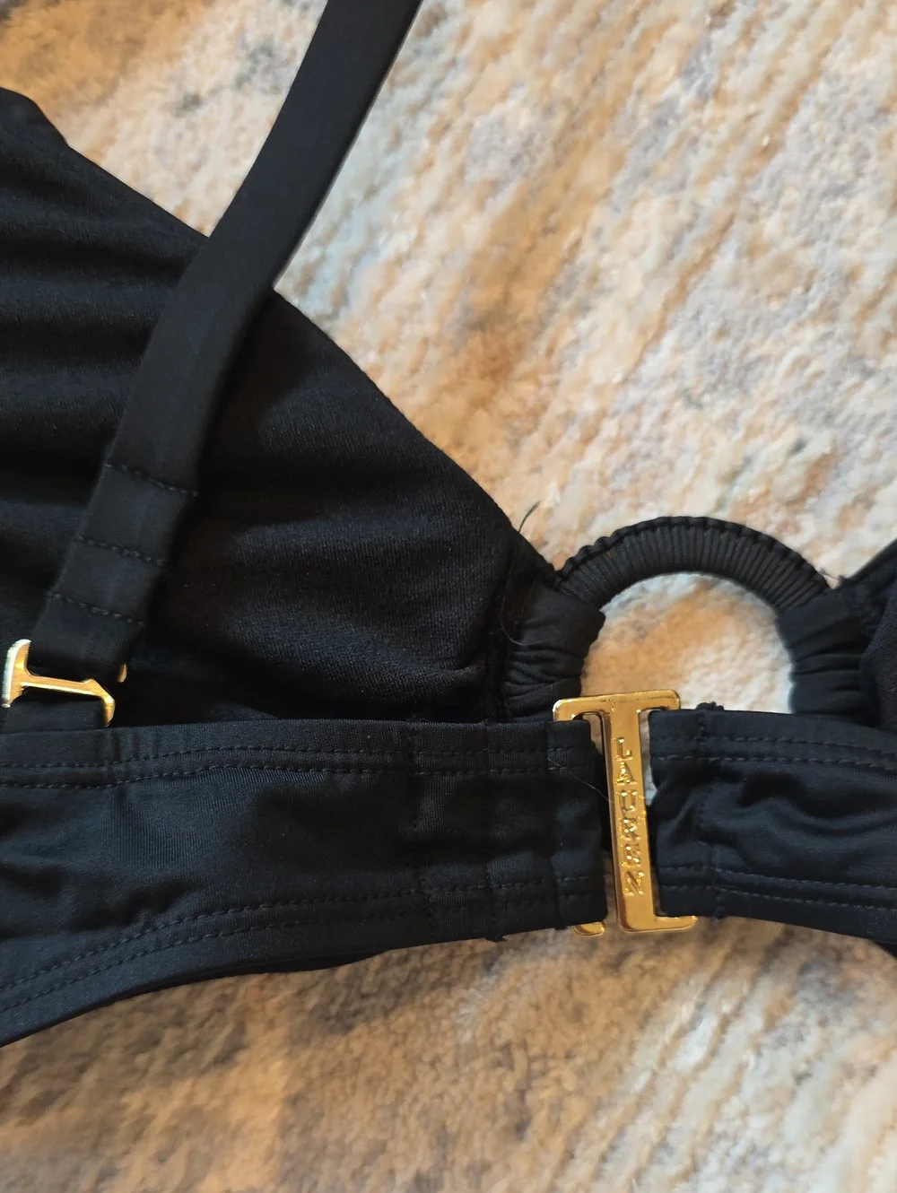 Ralph Lauren Black Swim Top